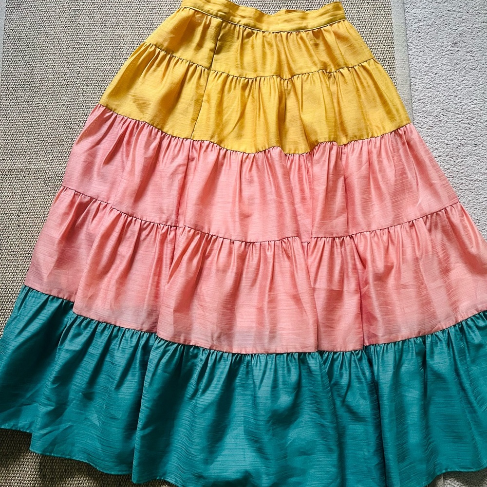 Katherine Kidd silk skirt